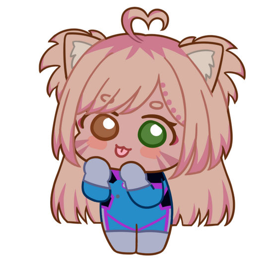 2D Lia Chibi Toon Model by Kudzu Live2D